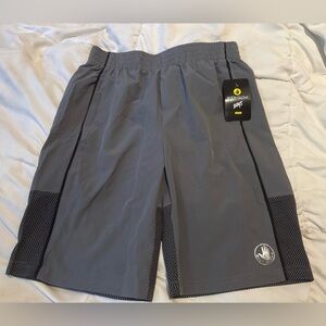 Body Glove Athletic Gray and Black Performance Shorts